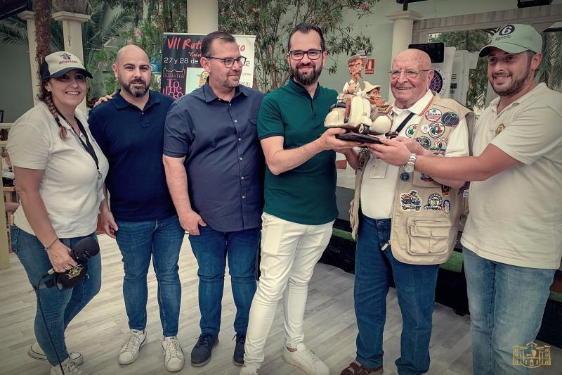 Entregados en Tomelloso los premios de la VII ‘Ruta del Vino en Vespa'