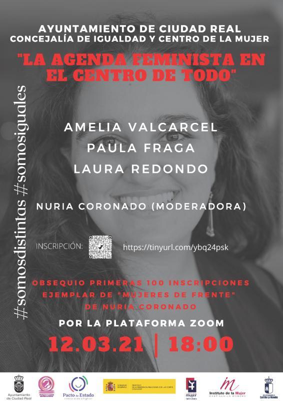 Conoce Castilla-La Mancha-Igualdad de Ciudad Real organiza la jornada ‘La agenda feminista en el centro de todo’