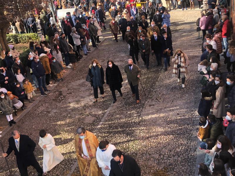 Conoce Castilla-La Mancha-San Antón desfila en procesión en Alcázar acompañado por sus animales y las mulillas