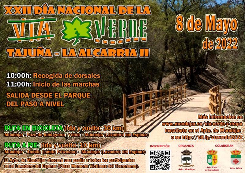Conoce Castilla-La Mancha-Mondéjar celebró el XXII ‘Día de la Vía Verde del Tajuña-La Alcarria’ 