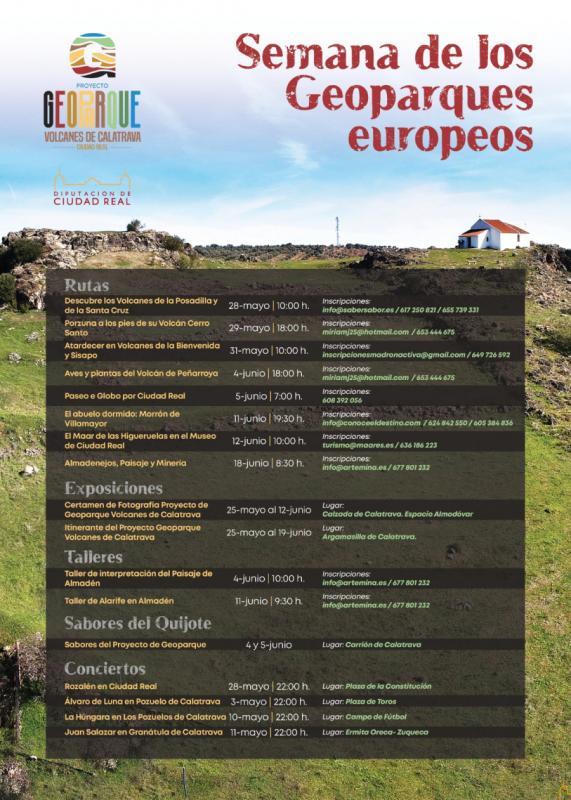 Conoce Castilla-La Mancha-El proyecto ‘Geoparque Volcanes de Calatrava’ se suma a la celebración de la Semana de los Geoparques Europeos