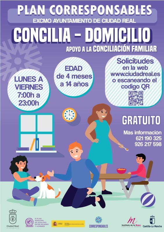 Conoce Castilla-La Mancha-El Ayuntamiento de Ciudad Real pone a disposición de las familias el Plan 'Corresponsables’